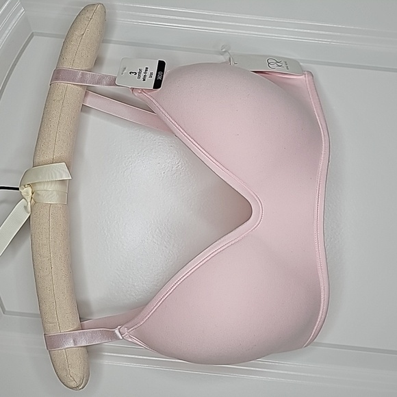 Rene Rofe 3 Comfort Wire-Free (Pink, Black & Mauve) Bras - Size 36DD - Picture 2 of 7